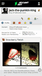 Mobile Screenshot of jack-the-pumkin-king.deviantart.com