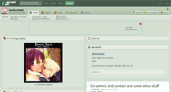 Desktop Screenshot of melloxmatt.deviantart.com