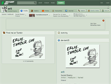 Tablet Screenshot of erli.deviantart.com