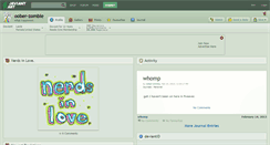 Desktop Screenshot of oober-zombie.deviantart.com