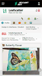 Mobile Screenshot of leafscatter.deviantart.com