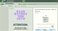 Desktop Screenshot of ffvii-fan-fiction.deviantart.com