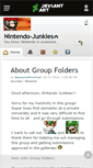 Mobile Screenshot of nintendo-junkies.deviantart.com