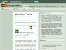 Tablet Screenshot of nintendo-junkies.deviantart.com