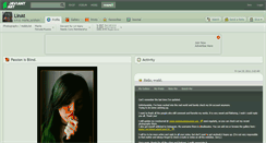 Desktop Screenshot of linat.deviantart.com