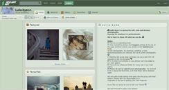 Desktop Screenshot of lulla-byee.deviantart.com