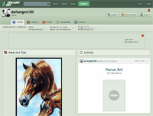 Tablet Screenshot of darkangels280.deviantart.com
