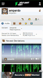 Mobile Screenshot of ampardo.deviantart.com
