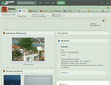 Tablet Screenshot of leanos.deviantart.com
