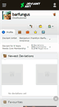 Mobile Screenshot of barfungus.deviantart.com