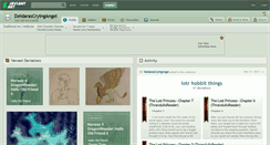 Desktop Screenshot of deidarascryingangel.deviantart.com