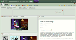 Desktop Screenshot of lynling.deviantart.com