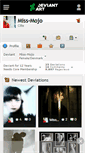 Mobile Screenshot of miss-mojo.deviantart.com