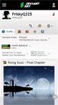 Mobile Screenshot of friskyq325.deviantart.com