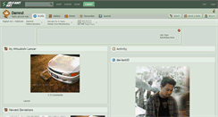 Desktop Screenshot of damnd.deviantart.com