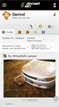 Mobile Screenshot of damnd.deviantart.com
