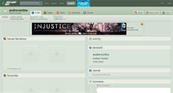 Desktop Screenshot of andrewonline.deviantart.com