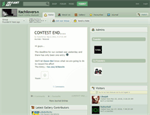 Tablet Screenshot of itachilovers.deviantart.com