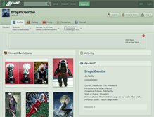 Tablet Screenshot of bregandaerthe.deviantart.com