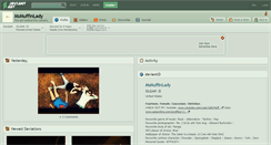 Desktop Screenshot of msmuffinlady.deviantart.com