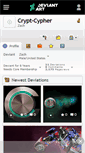 Mobile Screenshot of crypt-cypher.deviantart.com