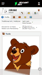 Mobile Screenshot of nikiski.deviantart.com