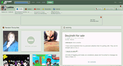 Desktop Screenshot of lusikka.deviantart.com