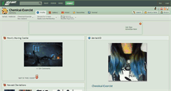Desktop Screenshot of chemical-exorcist.deviantart.com