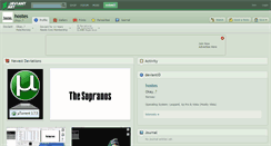 Desktop Screenshot of hostes.deviantart.com