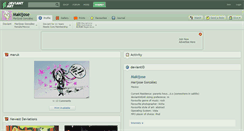 Desktop Screenshot of makijose.deviantart.com