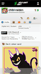 Mobile Screenshot of chibi-raiden.deviantart.com