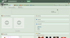 Desktop Screenshot of galucha.deviantart.com