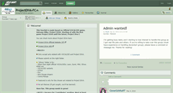 Desktop Screenshot of projectdiva-fc.deviantart.com