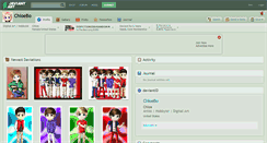 Desktop Screenshot of chloebo.deviantart.com