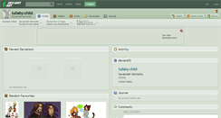 Desktop Screenshot of lullaby-child.deviantart.com