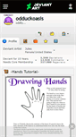 Mobile Screenshot of odduckoasis.deviantart.com