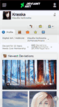 Mobile Screenshot of krasska.deviantart.com