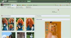 Desktop Screenshot of namichan13.deviantart.com