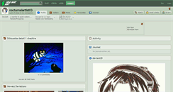 Desktop Screenshot of nocturnalartist03.deviantart.com