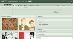 Desktop Screenshot of kelly-amanda.deviantart.com