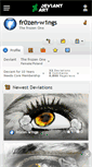 Mobile Screenshot of fr0zen-w1ngs.deviantart.com