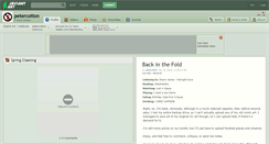 Desktop Screenshot of petercotton.deviantart.com