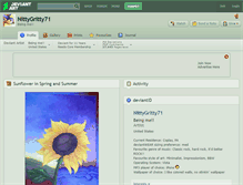 Tablet Screenshot of nittygritty71.deviantart.com