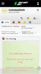 Mobile Screenshot of celestialdeth.deviantart.com