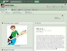 Tablet Screenshot of getchu-ryan.deviantart.com