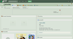 Desktop Screenshot of i-not-a-idiot.deviantart.com