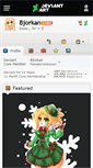 Mobile Screenshot of bjorkan.deviantart.com