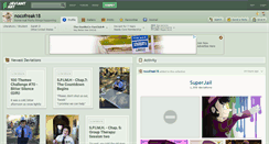 Desktop Screenshot of nocofreak18.deviantart.com