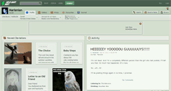 Desktop Screenshot of marlenian.deviantart.com