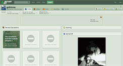 Desktop Screenshot of gothinme.deviantart.com